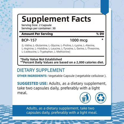 BPC-157 1000mcg | 60 Vegetable Capsules